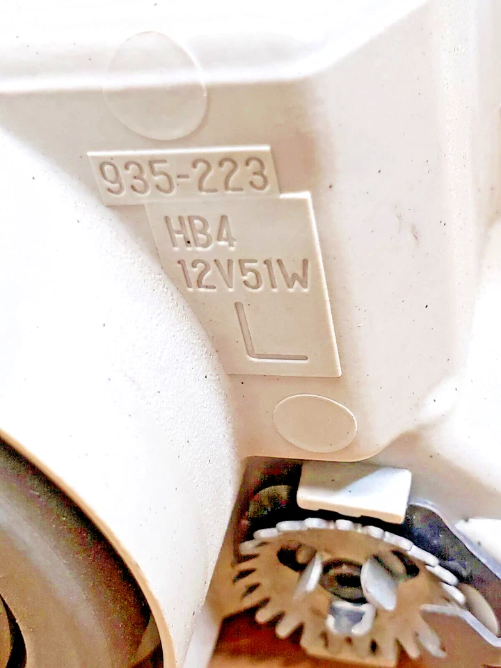 Conjunto de luz antiniebla delantera izquierda para conductor Acura MDX 2001-2003 OEM Foto 4 de 4