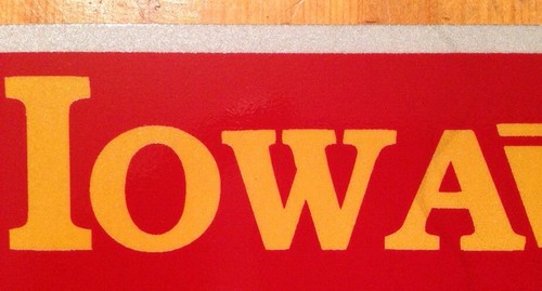 Iowa SIMPSON COLLEGE license plate Indianola The Storm NCAA Ankeny Simpsonian SC - Picture 5 of 12