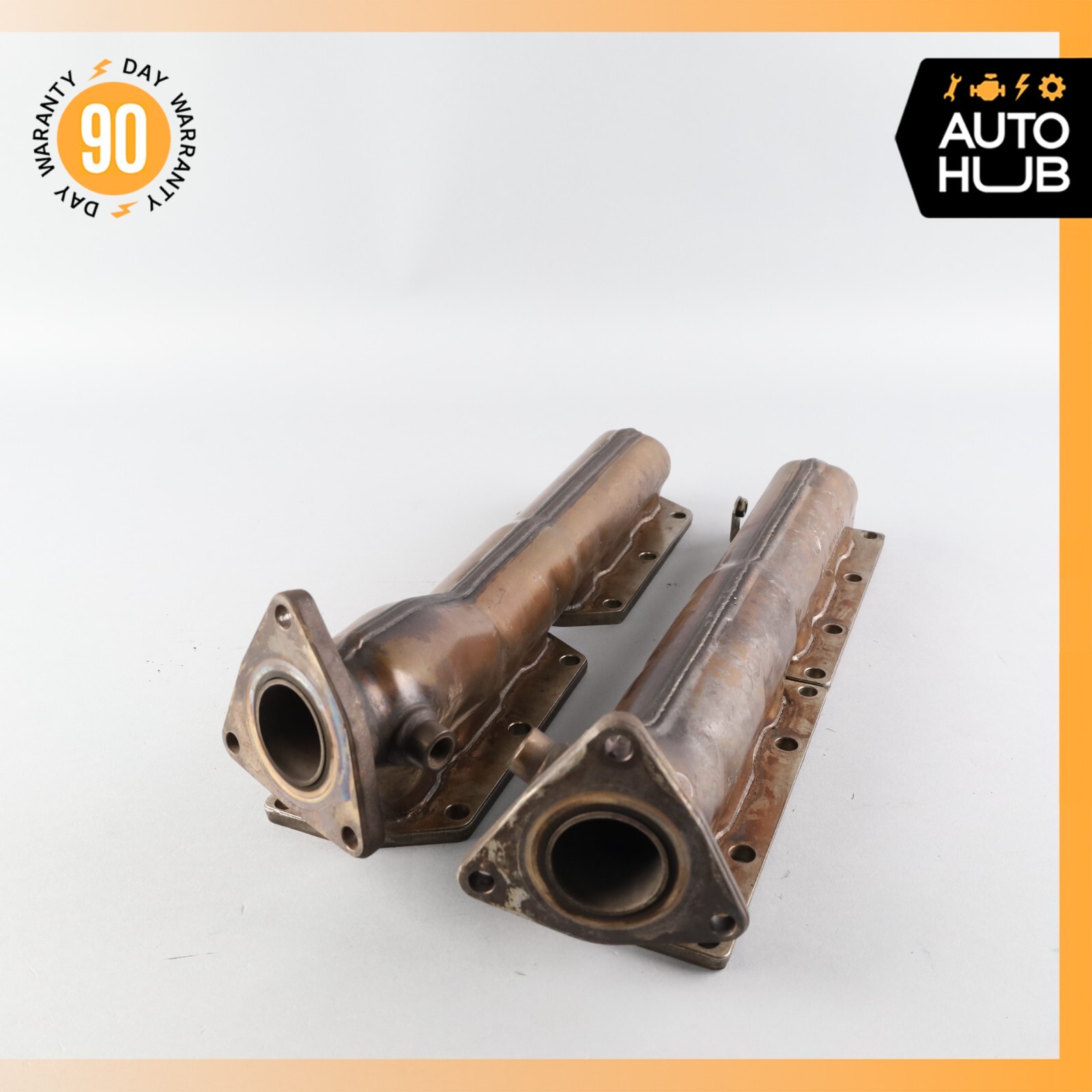 03-13 Bentley Continental GTC GT 6.0L W12 Exhaust Manifold Set of 2 OEM 63k