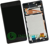 FüR Sony Xperia X F5121 F5122 Display Komplettes Bildschirm Lcd + Rahmen Grau