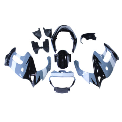 #ad #ad Cement Gray White Black ABS Fairing Kit for Honda 1997 2005 VTR1000F Bodywork $347.95