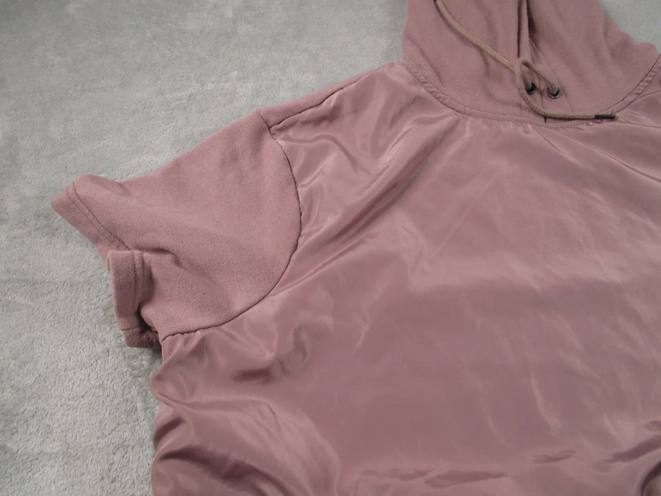 Marc Ecko Sweater Mens 3X Pink Pullover Hoodie Pocket Casual Streetwear — 第 3/4 张图片