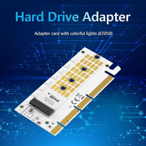 M.2 zu PCIE X16 Adapterkarte M Key Interface Riser Karte PCI Express 3.0 PCIE X1 - Bild 4 von 14