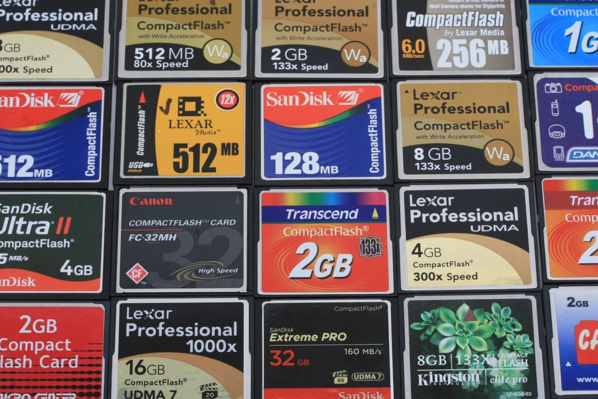 Energetic 32 MB Flash-Geheugenkaart voor Camera, Reclamemachine
