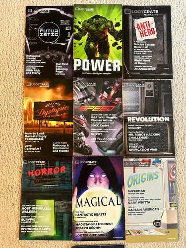 9 Beutekiste Magazine und 1 Lootcrate Baumagazin (insgesamt 10 Magazine) - Bild 2 von 13