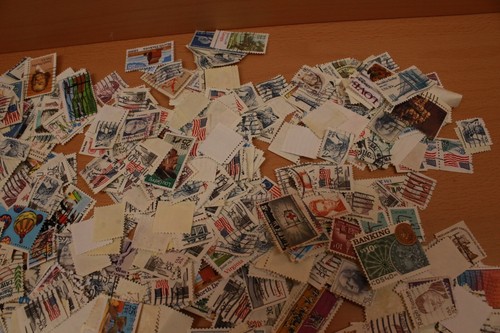 US Briefmarke (aus Papier) alle Briefmarken enthalten 4,9 oz gestempelt Lot - Bild 13 von 16