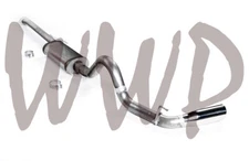 2.5" Stainless CatBack Exhaust Muffler System 13-15 Toyota Tacoma 2.7L Base/Pre