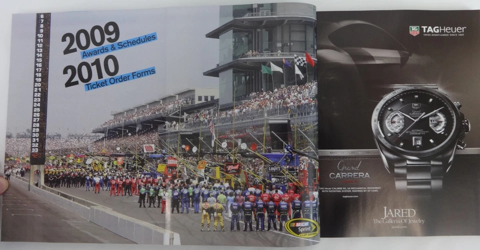 2009 Allstate 400 Brickyard Program Jimmie Johnson New Hendricks Motorsports - Image 3 of 4