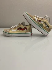 Vans x Sesame Street Elmo World Go Around Old Skool Kids Size 13