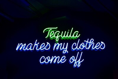 Tequila Makes My Clothes Come Off Neon Sign Lamp Light 24''x20'' With Dimmer VH A