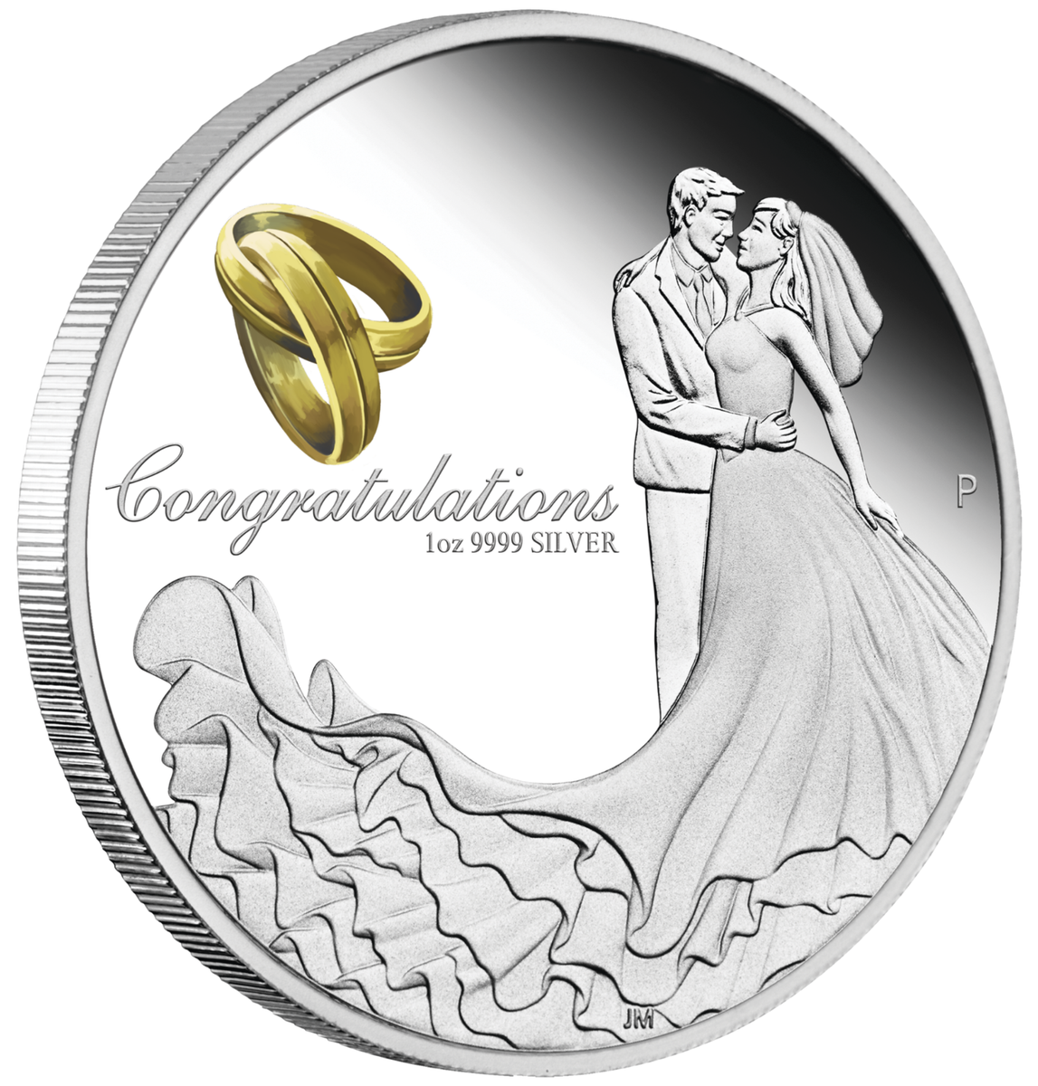 コレクション  Wedding Crownsiiver Coin Australia 2023 WEDDING 1 OZ SILVER proof COIN w/ Crystal