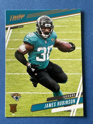 JAMES ROBINSON 2020 Chronicles Prestige Rookie #329 Jaguars | eBay