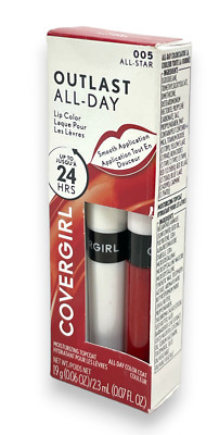 Covergirl Outlast All Day Lip Color & Top Coat (1.9g / 2.3mL) NEW YOU PICK