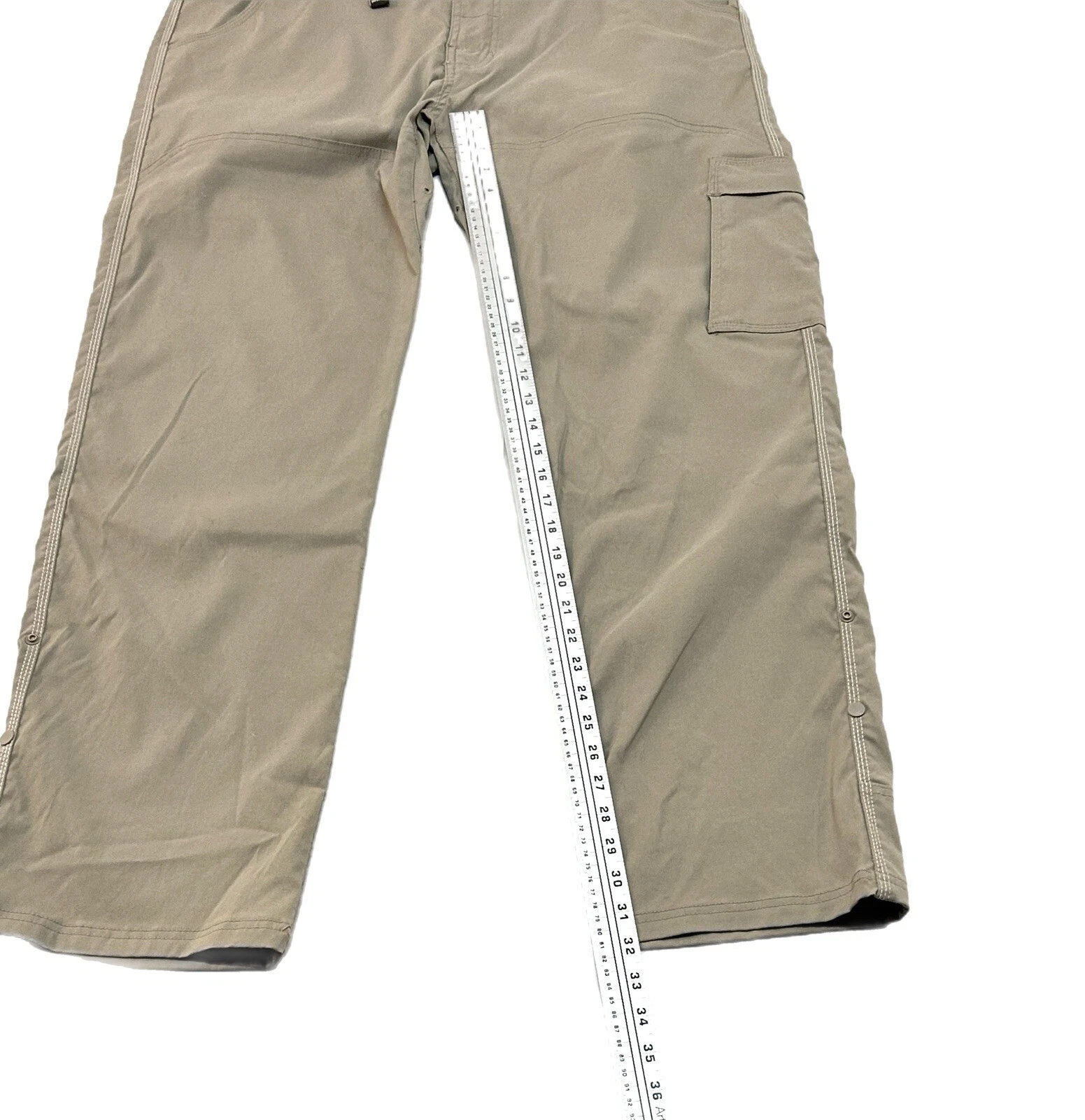 prana zion stretch belted hiking climbing upf pants
