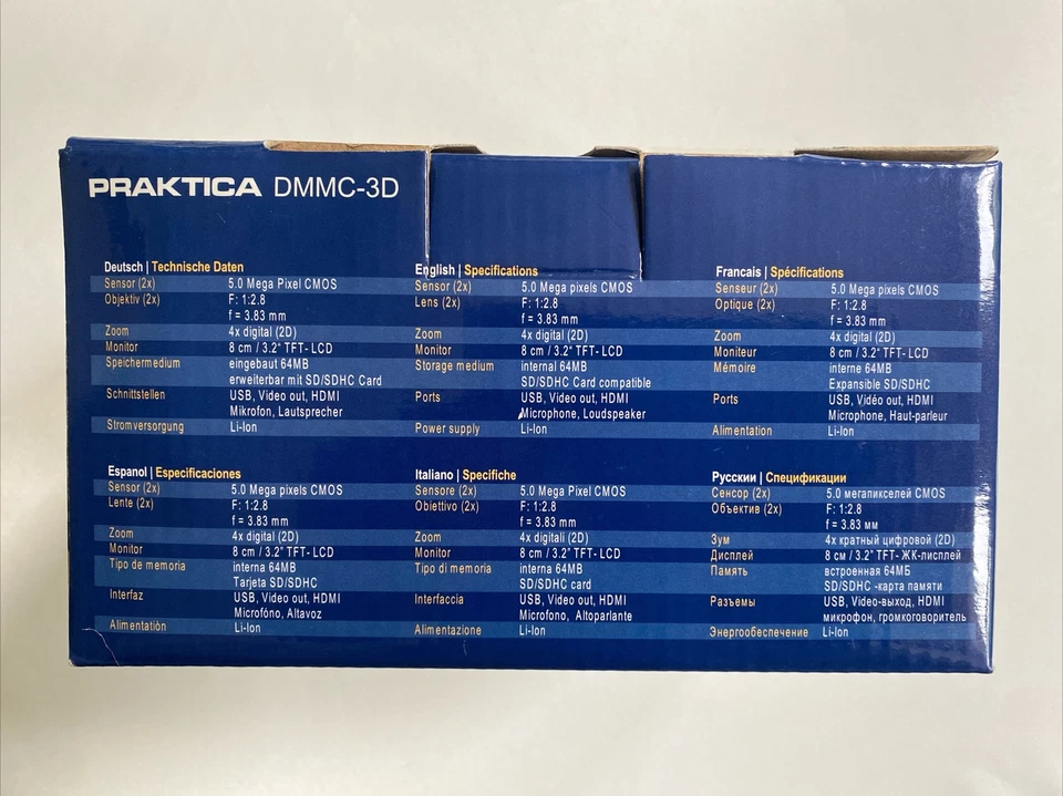 PRAKTICA DMMC - 3D - New and Boxed - Image 3 of 4