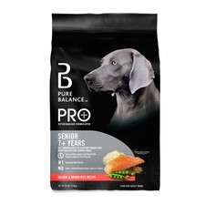 Pro Senior Salmon & Brown Rice Recipe Dry Dog Food 30 lbs 1.74 per pound