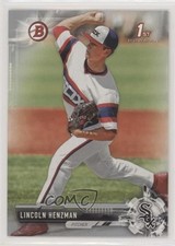 2017 Bowman Draft Silver 50/499 Lincoln Henzman #BD-11 0l2