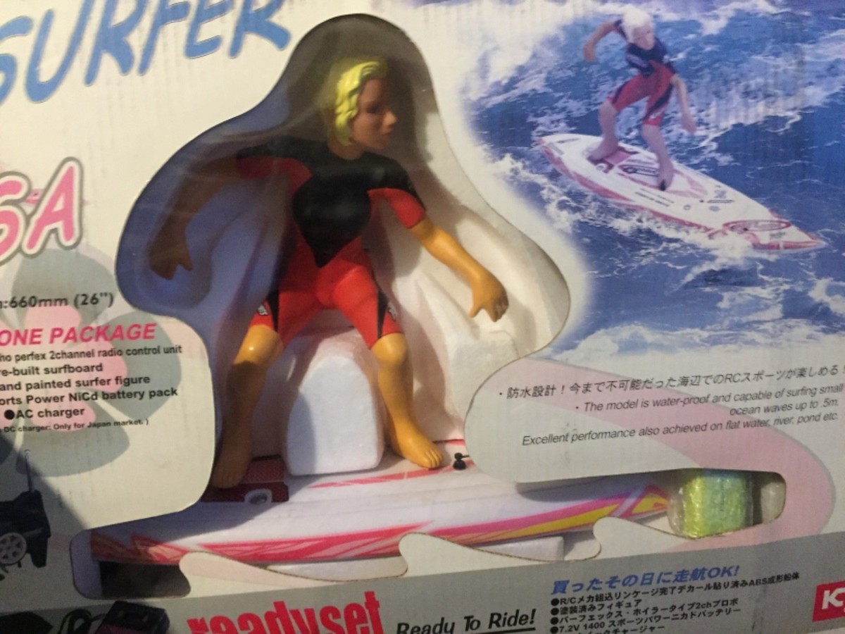 Kyosho RC Surfer Lisa KYOB05A3 1/5 Scale Ready Set Fair Open Box