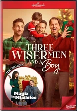 THREE WISER MEN AND A BOY + MAGIC IN MISTLETOE DVD Hallmark Channel Christmas