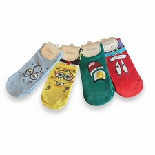 Colorful SpongeBob Character Socks Set