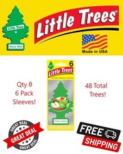 Little Trees 60316 Green Apple Hanging Air Freshener for Car  Home 48 Pack 