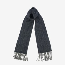 Polo Ralph Lauren Wool Scarf Vintage Neckwear Herringbone Winter Scarves 11x59