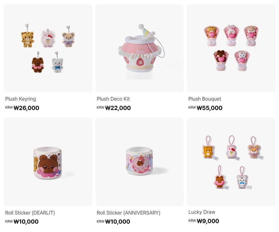 ILLIT kpopmerch SHOPEE 50枚 Pre-Order] ILLIT 2nd Debut Anniversary Official Merch. | eBay