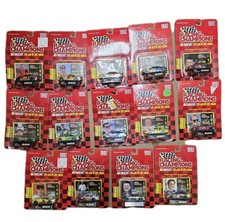 1997 Racing Champions NASCAR Cars 1:64 Scale Lot Of 14 Still On Cards