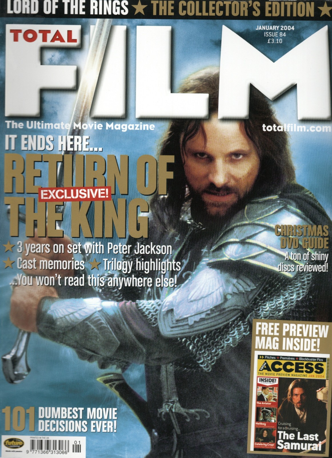 Total Film Issue 84 – Lord of the Rings Return of the King Collector’s Edition