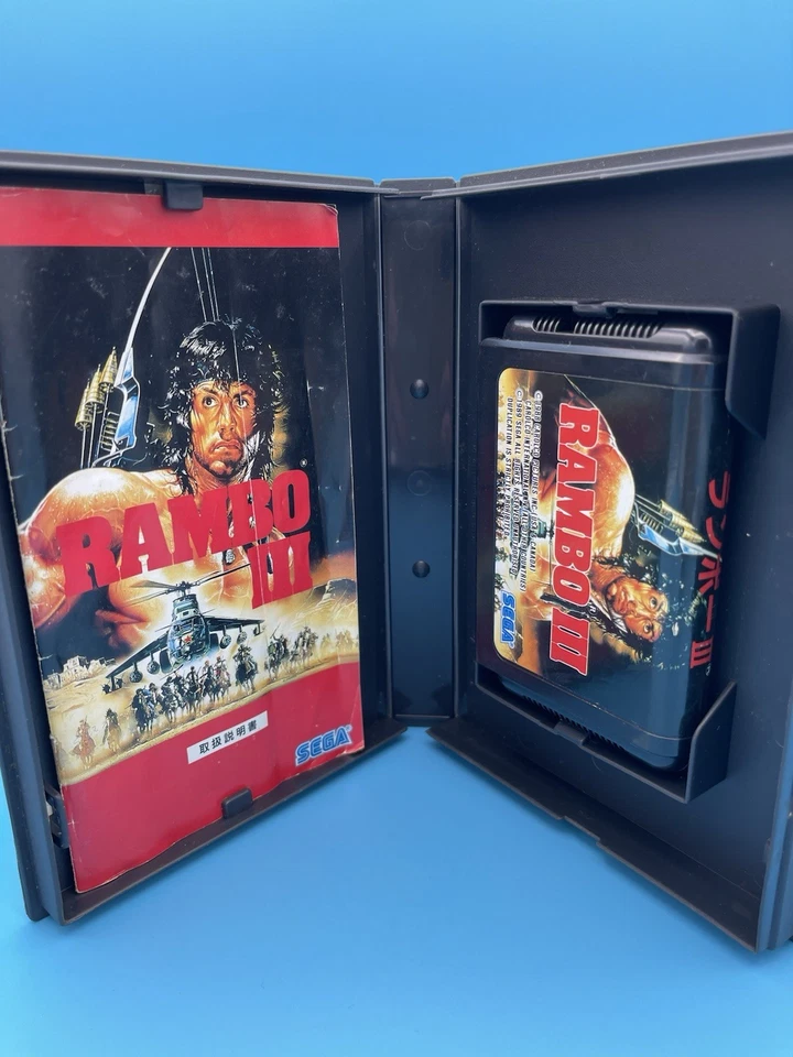 Rambo III 3 Sega Mega Drive MD Japan CIB - US Seller - Image 3 of 4