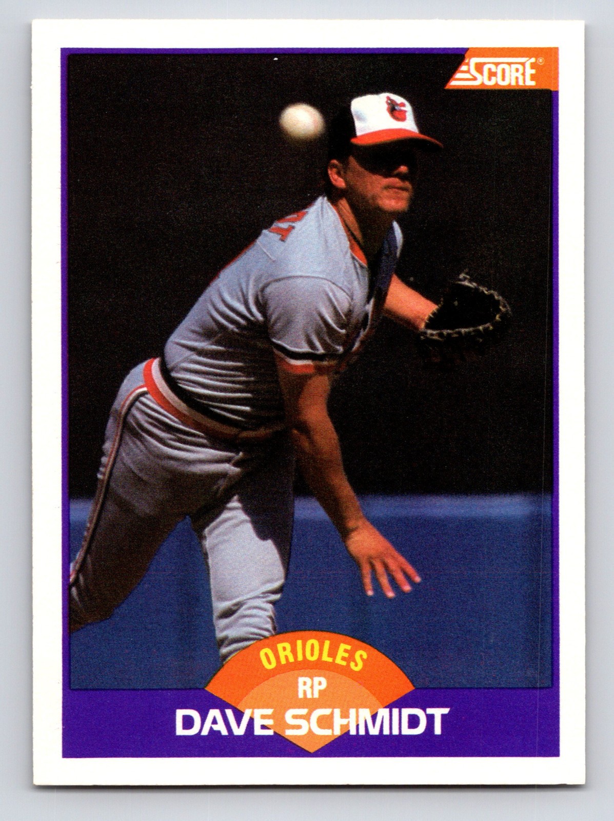 1989 Score Dave Schmidt #292