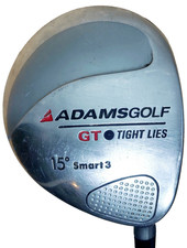 Adams Golf GT Tight Lies Fairway Wood 15 Degree Smart 3 Grafalloy Graphite Shaft