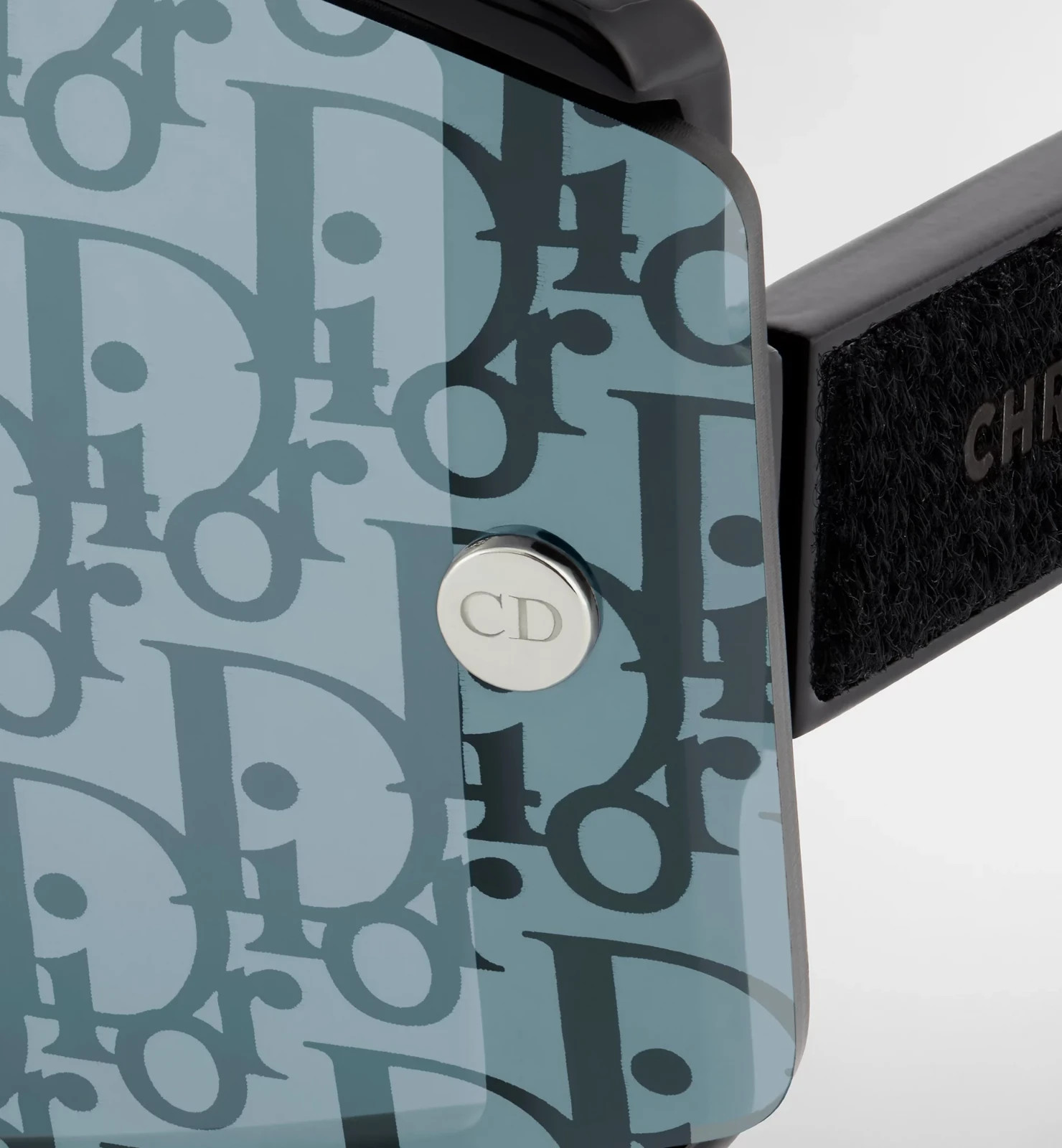 Dior Diorxtrem MU Sunglasses – Black / Blue  Visor – Authentic – Made in Italy thumbnail 7