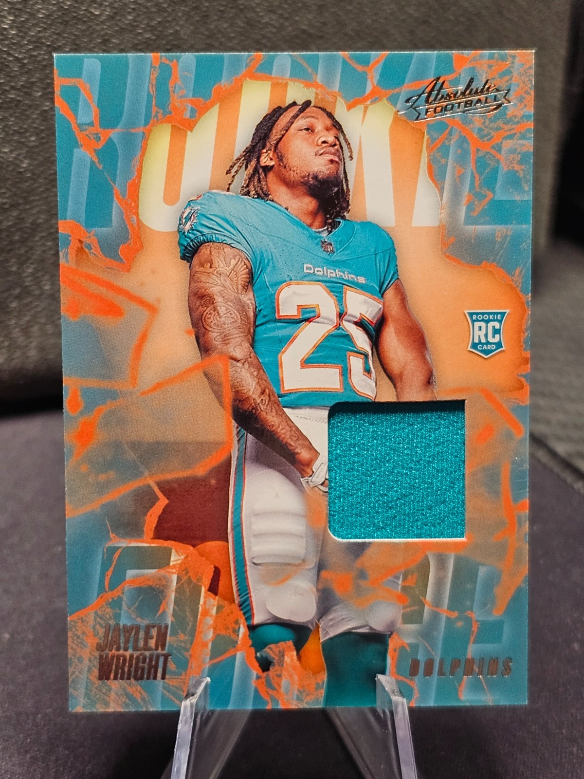 2024 Panini Absolute - Rookie Force Jaylen Wright #RF-JWT (MEM, RC)