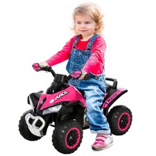 Porteur Enfants SANS Moteur Quad 18-36 Mois dim. Rose HOMCOM