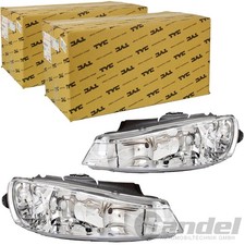 2x TYC H7/H7 SCHEINWERFER LINKS+RECHTS für PEUGEOT 406 BREAK AB 05.1999 FACELIFT