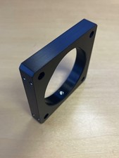 THORLABS LCP06 60 MM CAGE PLATE W/ Ø2" DOUBLE-BORE OPTIC MOUNT, 8-32 TAP