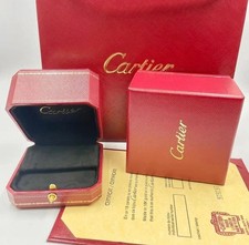 Cartier Empty Box Ring Box Case Jewelry Case Box Gift Bag Inner Box Certificate