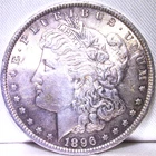 1896 P Morgan Silver Dollar AU/BU