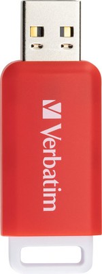 VERBATIM USB-Stick DataBar 49453 USB 2.0 16GB rot