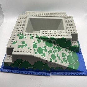 LEGO 2552 6273 Rock Island Refuge Base Plate 32x32 Pirates Pirate Ocean Water