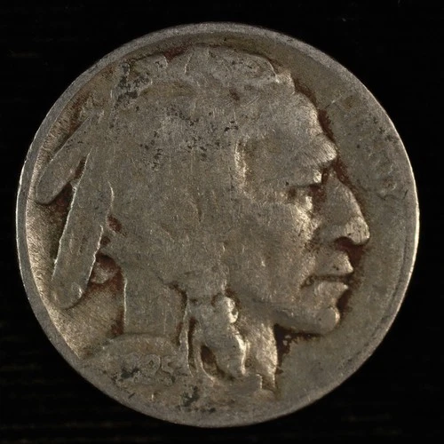 Buffalo Nickel. 1925 P. Fine. Lot # 9037-89-20
