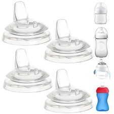 Sippy Spout Nipples Compatible with Philips Avent Natural Bottles, My Grippy