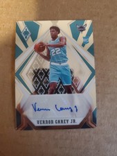 2020-21 Chronicles Phoenix Rookie /49 Vernon Carey Jr  Auto RC Duke !!!
