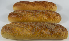 Realistic Fake French Bread Loafs Set of 3 Fake Faux Props Decor Restaurant Deli