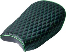 Green Diamond Stitch Seat Cover Fit Coleman Ct200u-ex 196cc Mini Bike Retro Green Diamond Stitch Seat Cover Fit Coleman Ct200u-ex 196cc Mini Bike Retro