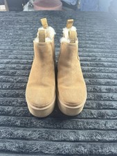 tan ankle New sugarsole sheep lined UGG Ultra Mini Platform Sand Size UK 6 eu 39