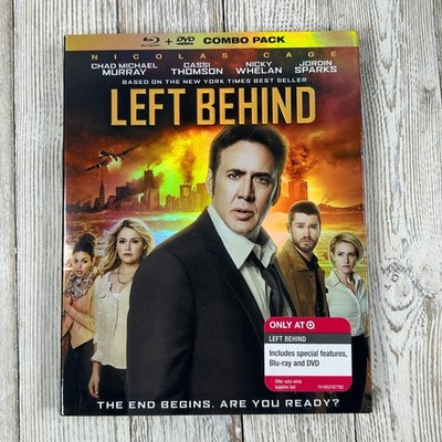 Left Behind Blu-ray + DVD 2014 Nicolas Cage, Chad Michael Murray Special