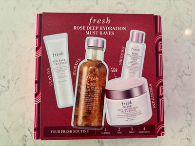 NEW Fresh Gift Skincare Set - Rose Deep Hydration
