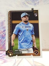 2025 Topps Update Caleb Durbin Rookie Debut RC #US59 Golden Mirror Variation SSP